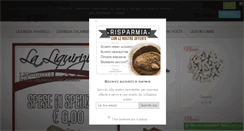 Desktop Screenshot of laliquirizieria.com